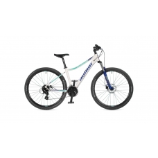 Велосипед AUTHOR (2021) Impulse ASL 27.5", колір-білий (сріблястий) // блакитний